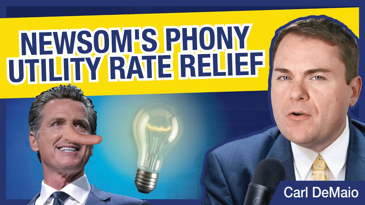 Gavin Newsom's Phony Utility Rate Relief