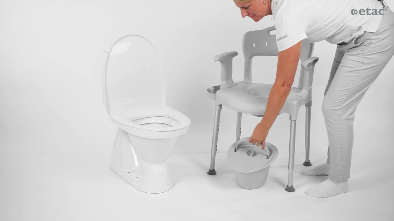 Etac Swift Commode – Three-in-one functionality