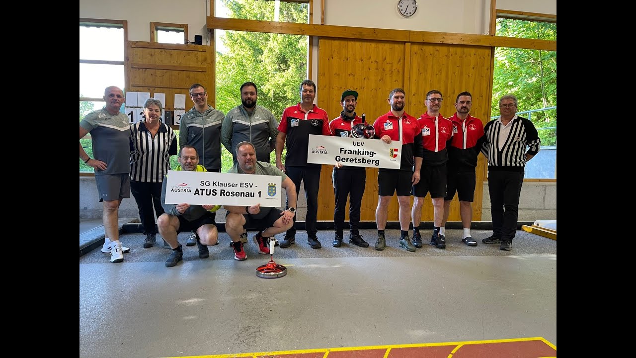 Österreichische Stocksport BL II, Sommer 2025,SG Klauser/Rosenau : UEV Franking-Geretsberg 1