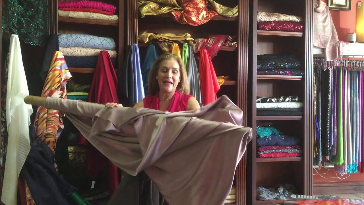 Recuperando el vocabulario textil. El Satín o Charmeuse de seda