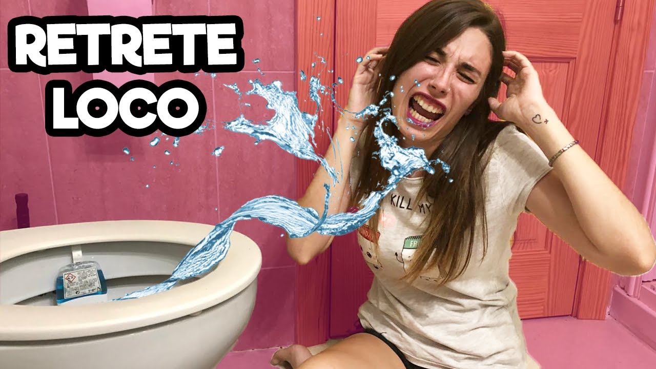 HACEMOS EL RETO DEL RETRETE LOCO *NOS MOJA TODOS* | Lyna y sus Juguetes