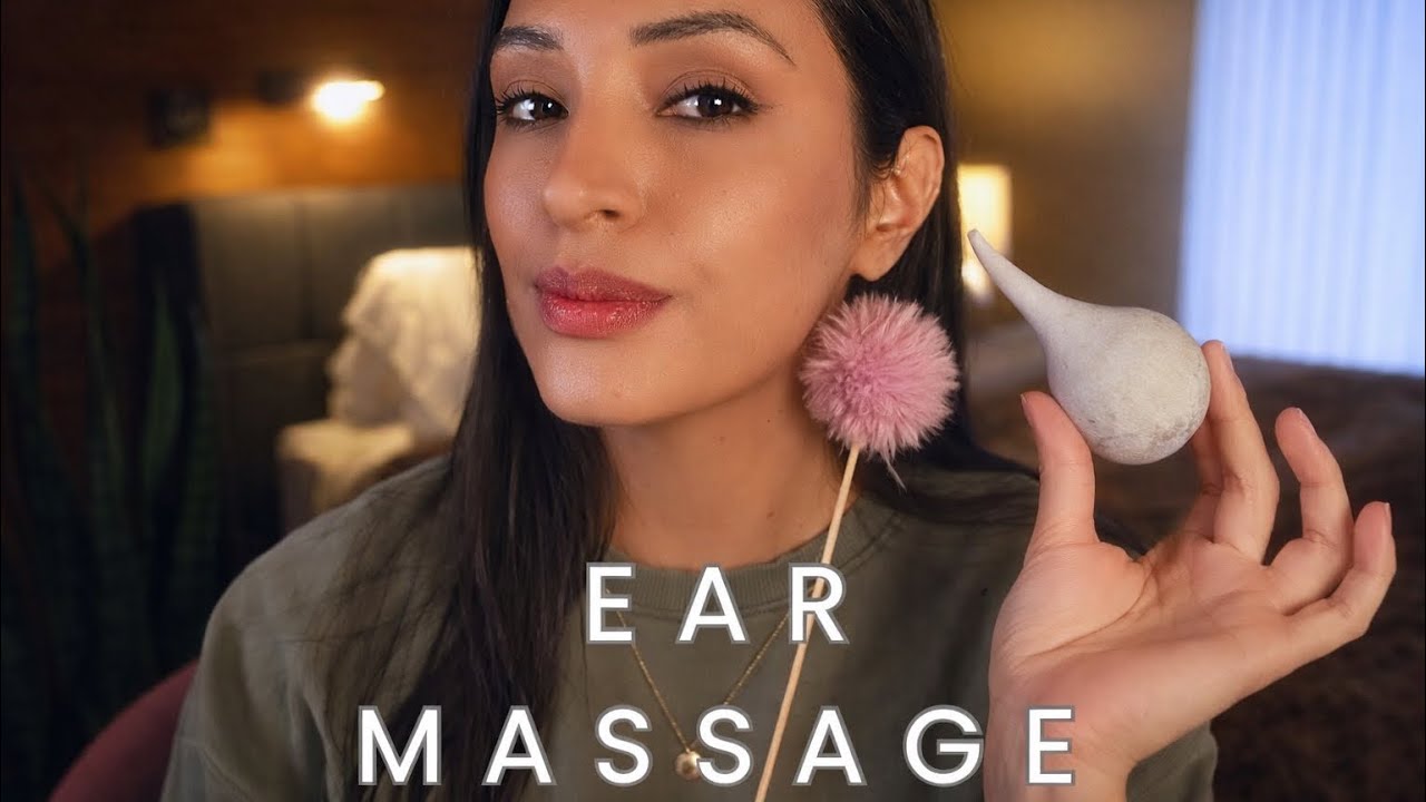 ASMR | Giving You a Tingly Ear Massage For Sleep