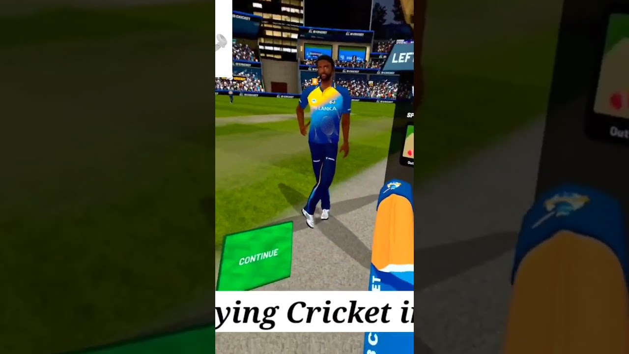 Playing Cricket for vr Headset. Oculus Quest 2 iB cricket Gameplay experience