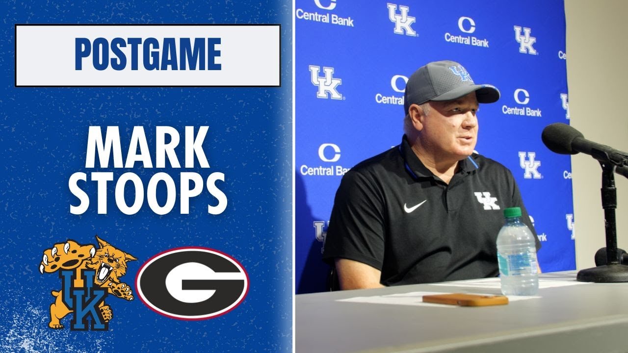 Mark Stoops addresses rumors and talks about Kentucky's 35-14 loss to Georgia