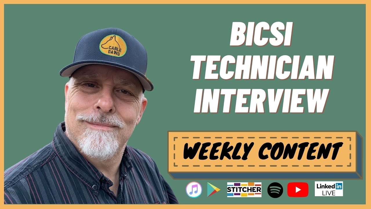 Interview with a  BICSI Technician | RCDD