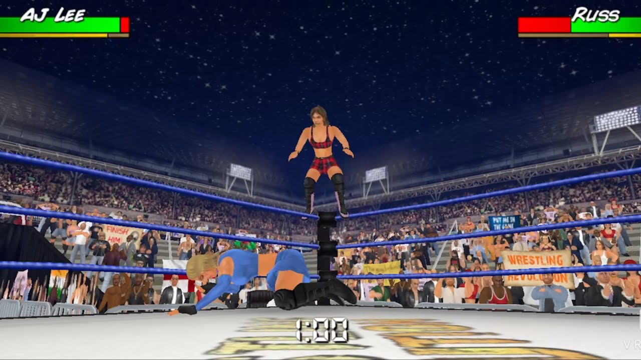 D.I.W Friday Night Smackdown: Russ vs AJ Lee 1v1