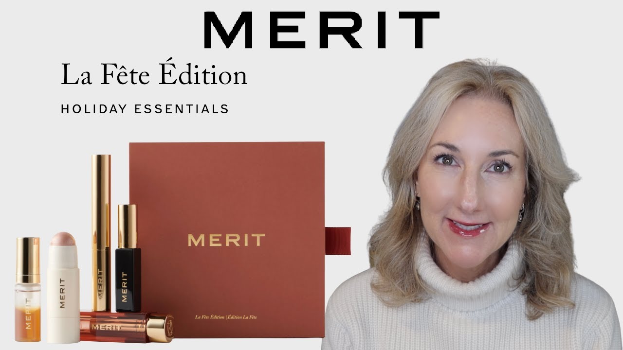 FULL FACE OF MERIT BEAUTY | MINIMALIST HOLIDAY 