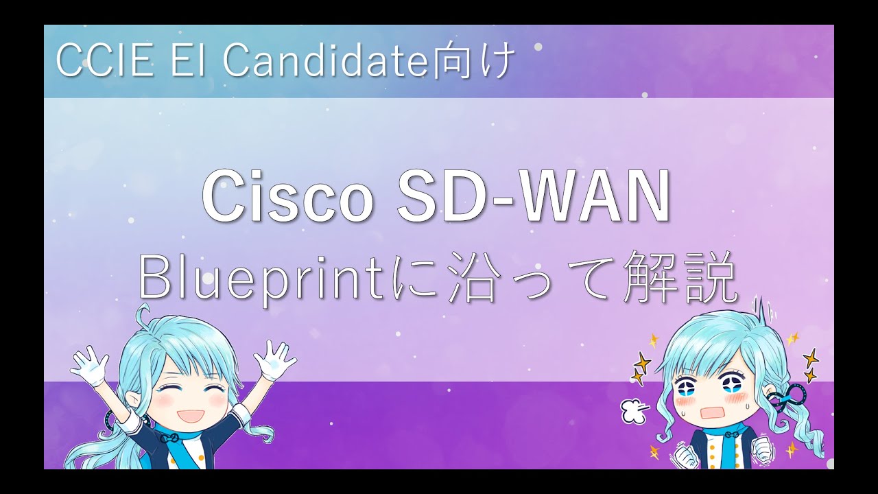 Cisco SD-WAN解説 ( CCIE EI Candidate向け )