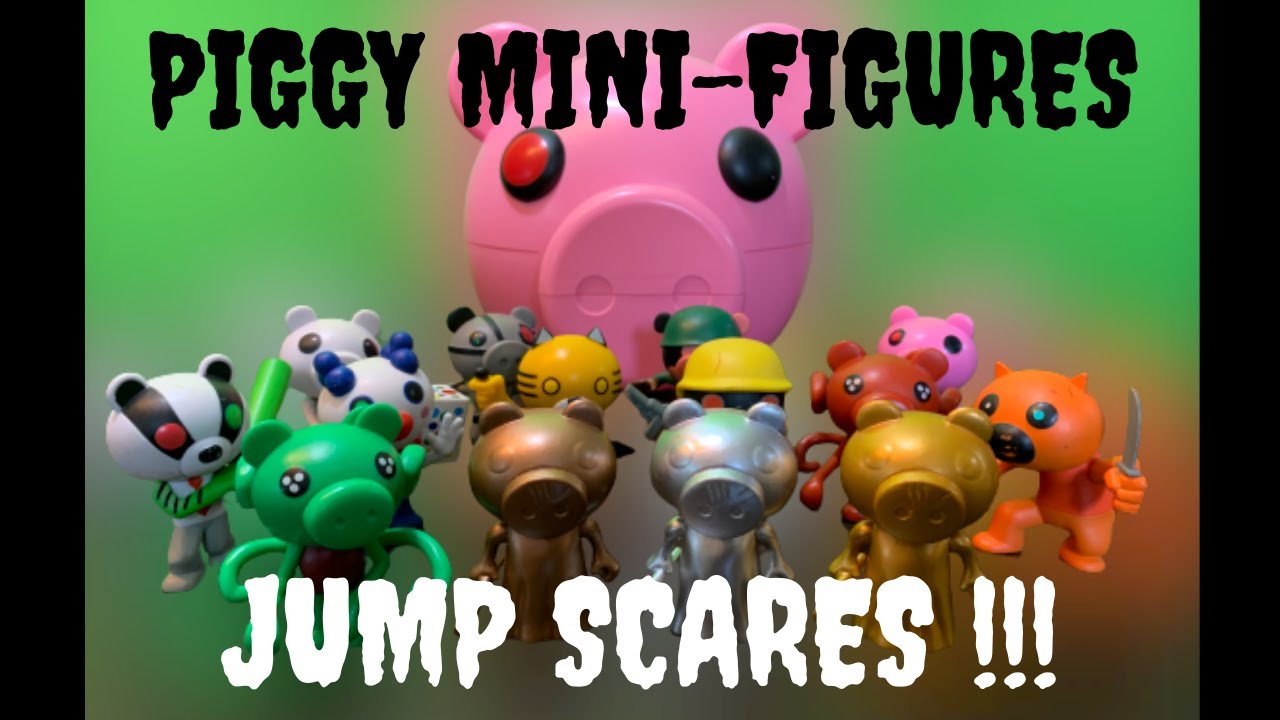 ROBLOX PIGGY Mini-Figures JUMP SCARES !!! (4K)