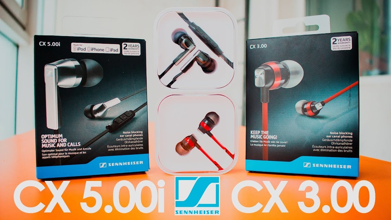 SENNHEISER CX 3.00 / 5.00i (обзор на правах опыта)