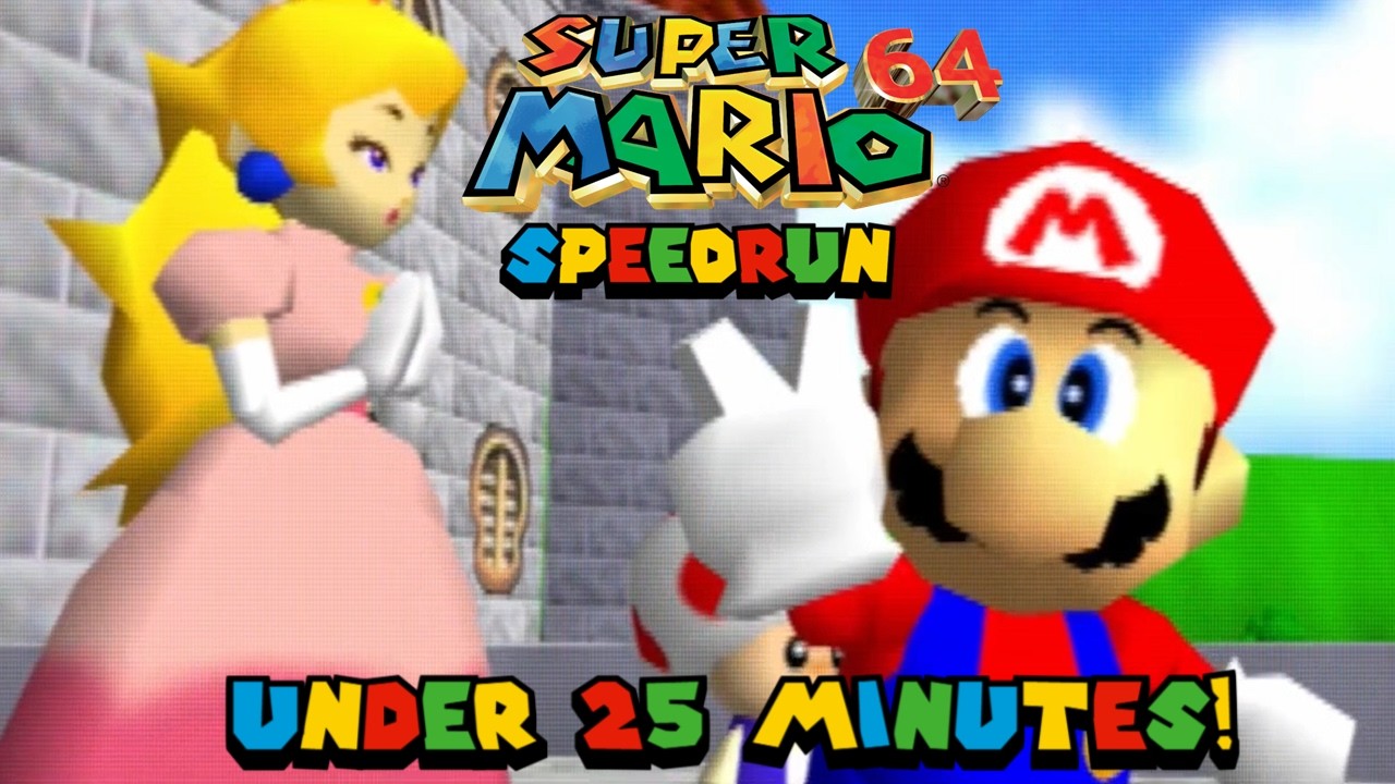 I ATTEMPTED A SUPER MARIO 64 SPEEDRUN IN 2026 AND BEAT IT UNDER 25 MINUTES!