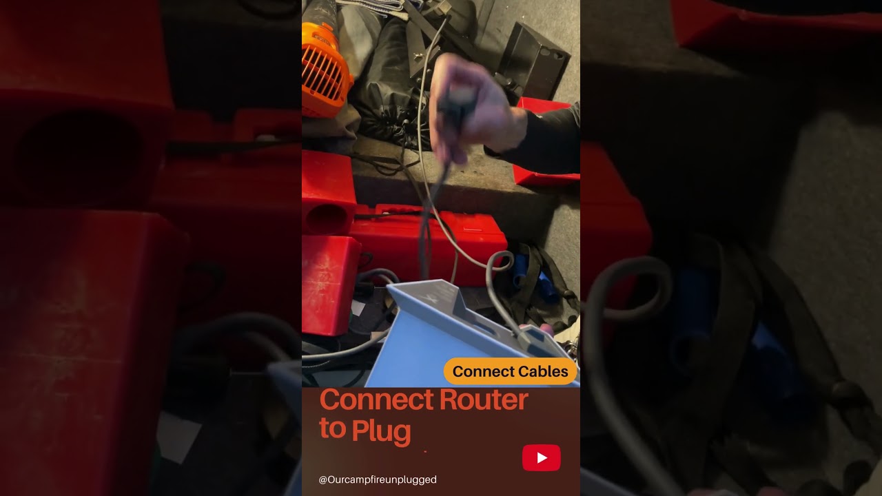 Starlink Setup Simplified: Connecting Cables in Just Minutes! #starlink #rvinternet #rvlife