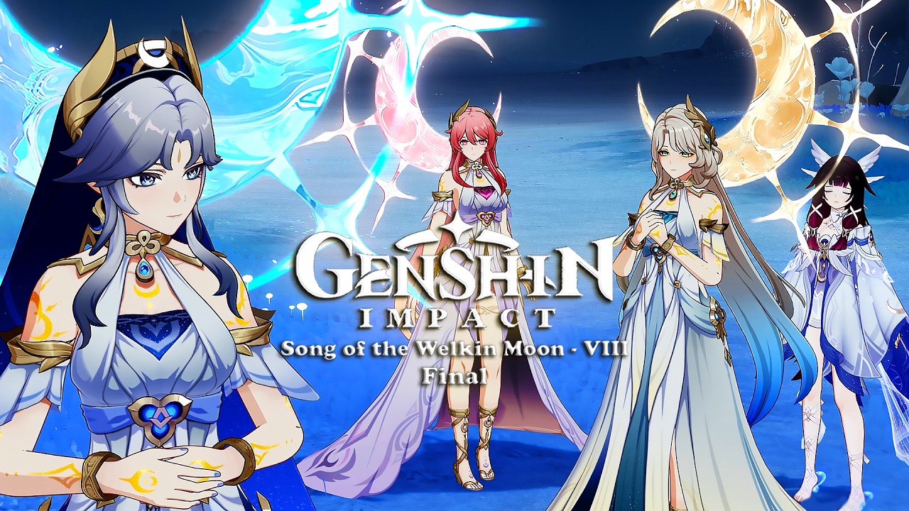 6.3 ПРЕДНАЗНАЧЕНИЕ БОГИНЬ | Лунные сёстры | Песня полой луны 8 | Genshin Impact озвучка сюжета#128