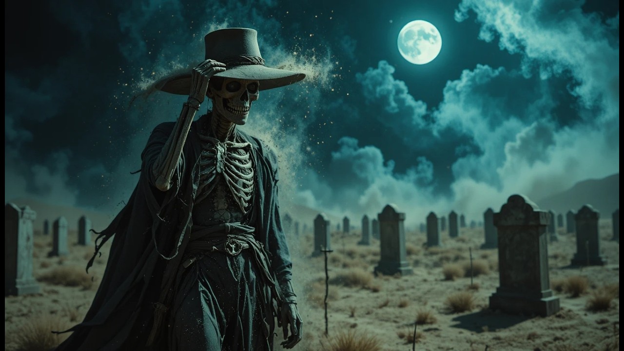 Dark Country Music – Calm Western Night Atmosphere