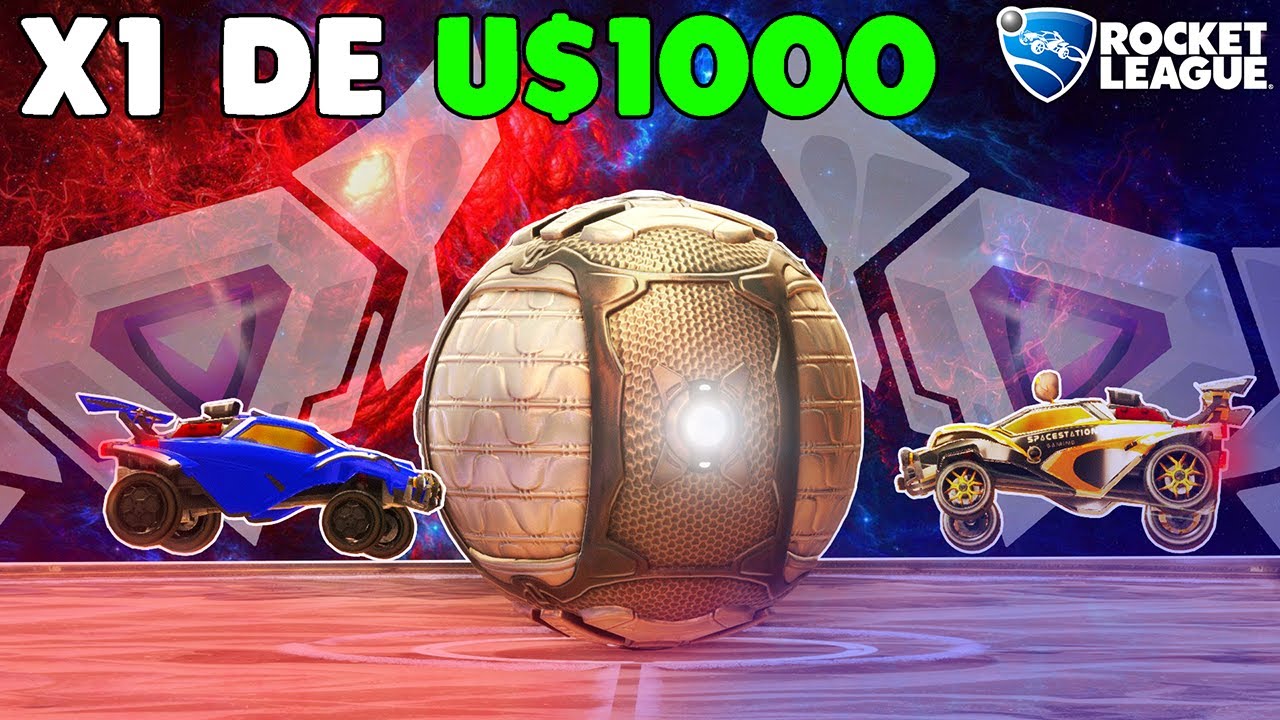 FUI DESAFIADO POR UM PRO PLAYER VALENDO $1000 NO ROCKET LEAGUE