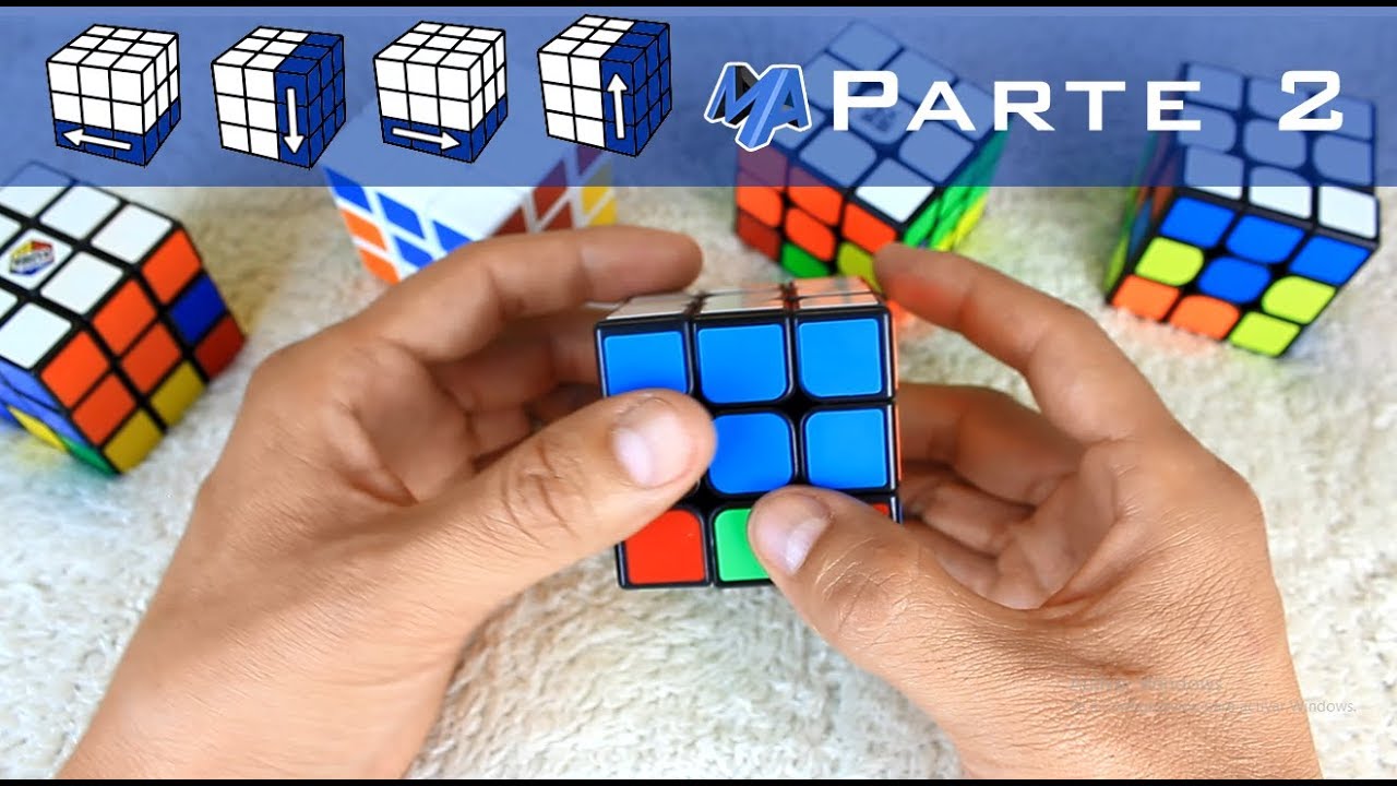 Como armar un cubo Rubik | PRINCIPIANTES | Parte 2 de 3  