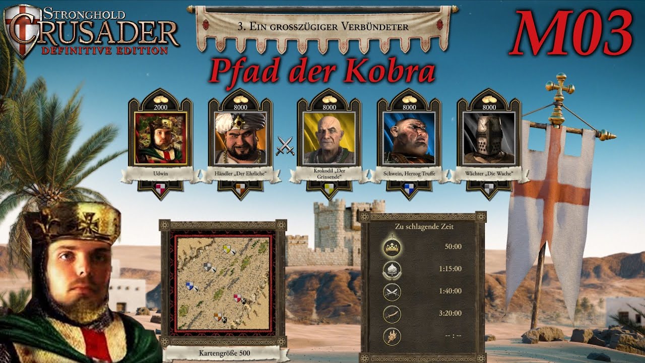 Ein großzügiger Verbündeter | Pfad der Kobra M03 | Stronghold Crusader - Definitive Edition