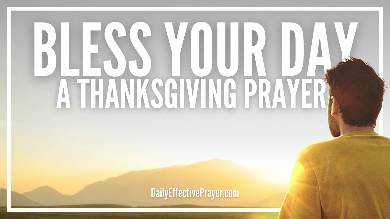 Grateful Prayer and a Thankful Heart | A Powerful Thanksgiving Prayer To God Because He Is Good