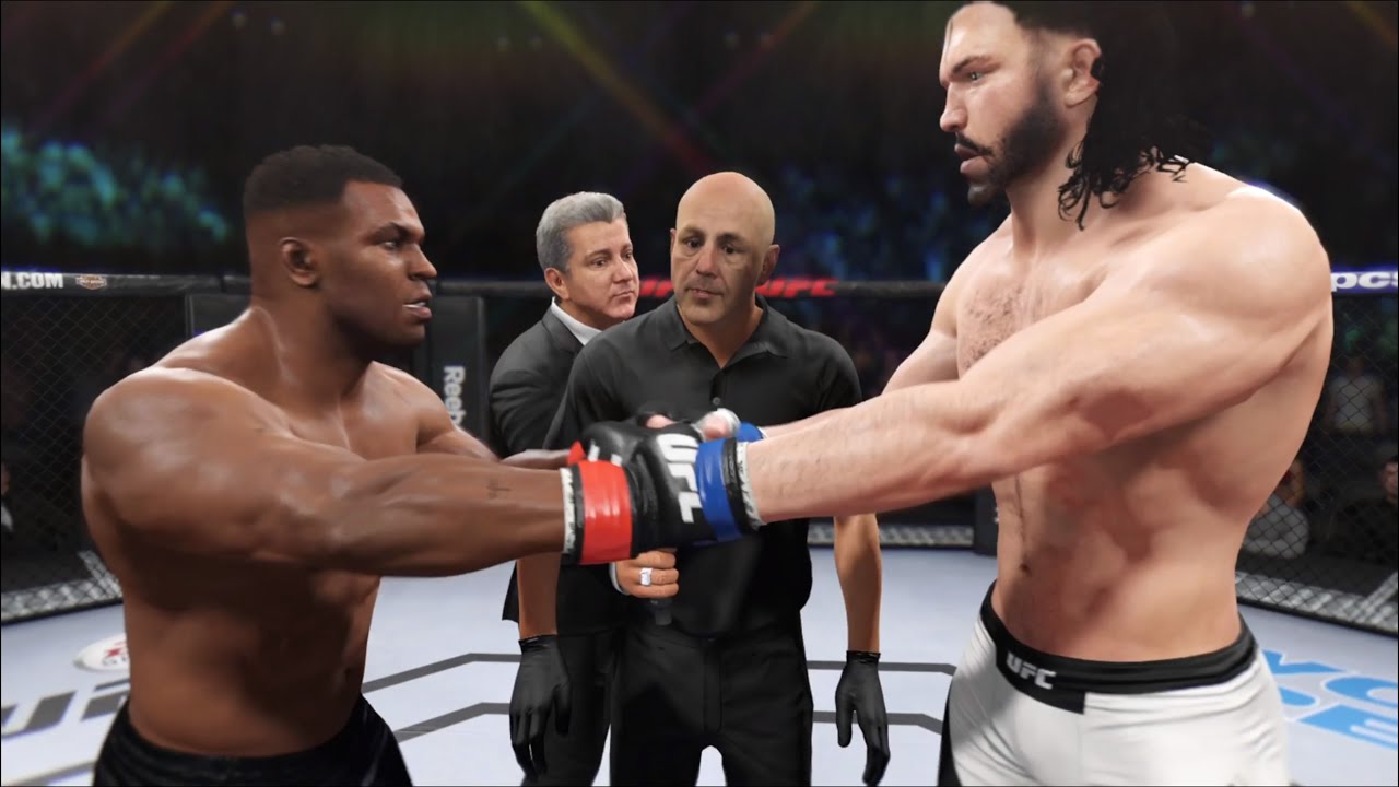 Mike Tyson vs Scott Hall - EA Sports UFC 2 - Epic Fight