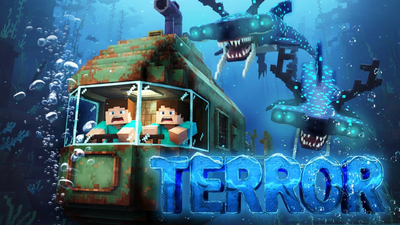 💥MINECRAFT MODS💥 - 😵TERROR EN LAS PROFUNDIDADES!😱 Super Noob Planet cap#13
