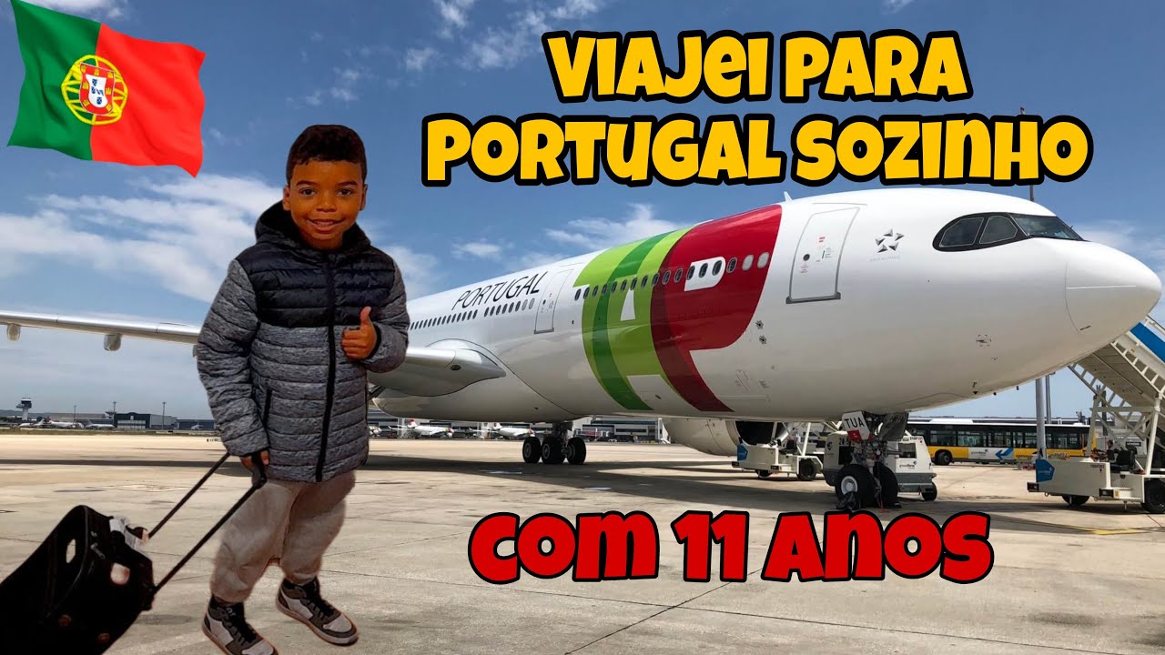 Como meu Filho de Menor Viajou sozinho para Portugal 🇵🇹