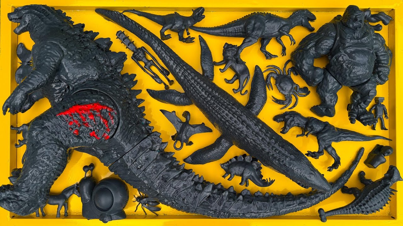 Dinosaurus Jurassic World Dominion: T-rex/ Brachiosaurus/ Skibidi/ Spider-Man/ KingKong/ KingGidorah