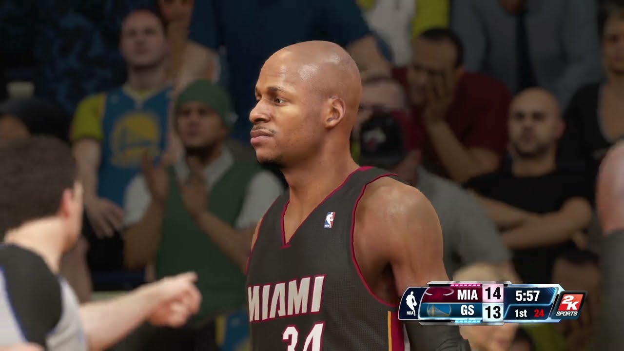 【NBA 2K14】Miami Heat vs Golden State Warriors