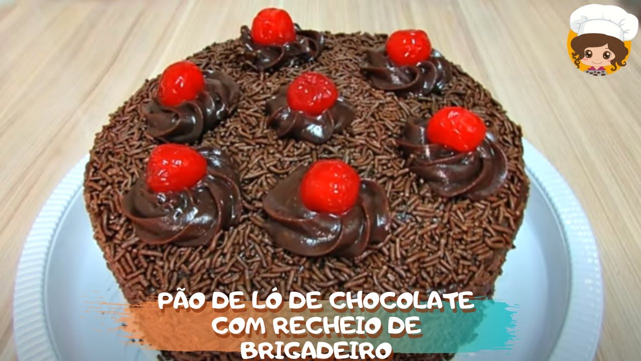 BOLO DE CHOCOLATE COM MUITO BRIGADEIRO - MIL DELÍCIAS NA COZINHA