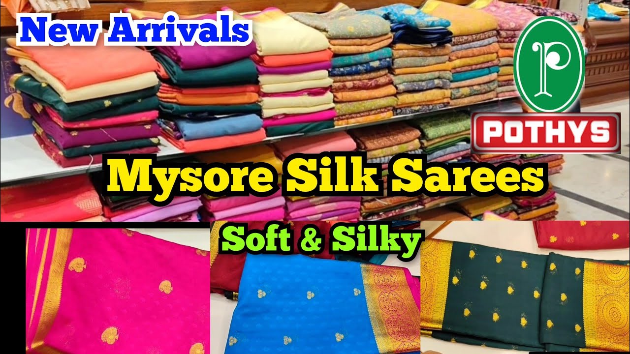 Ladies all time fav Mysore Silk Sarees. festive & functional wear collection..vibrant colours.