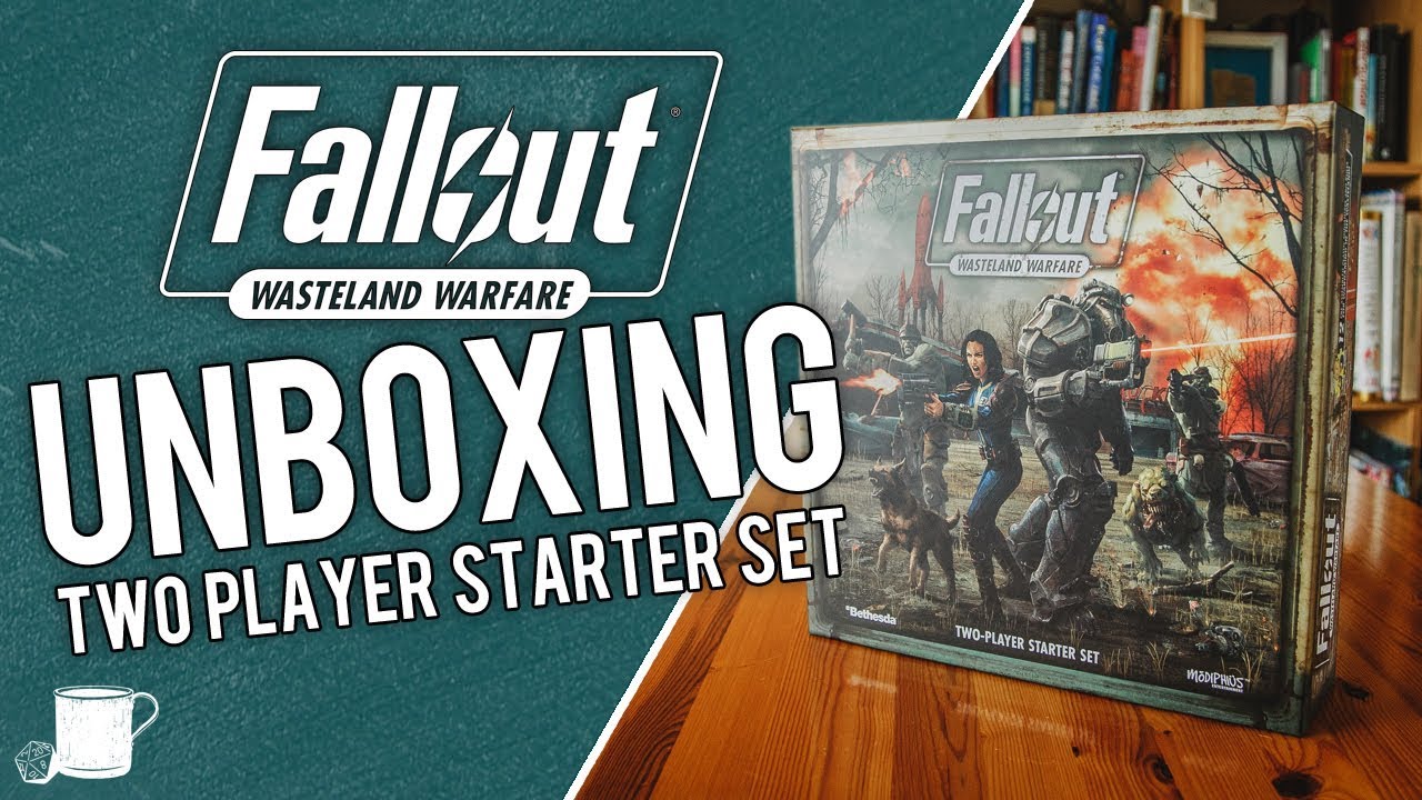 Unboxing the Fallout Wasteland Warfare Starter Set (PVC) // Tabletop Hub