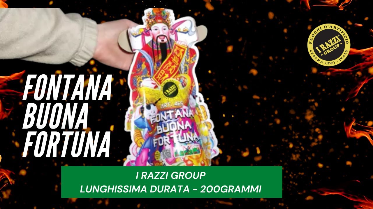 Test FONTANA BUONA FORTE di I Razzi Group - Un CONO ENORME