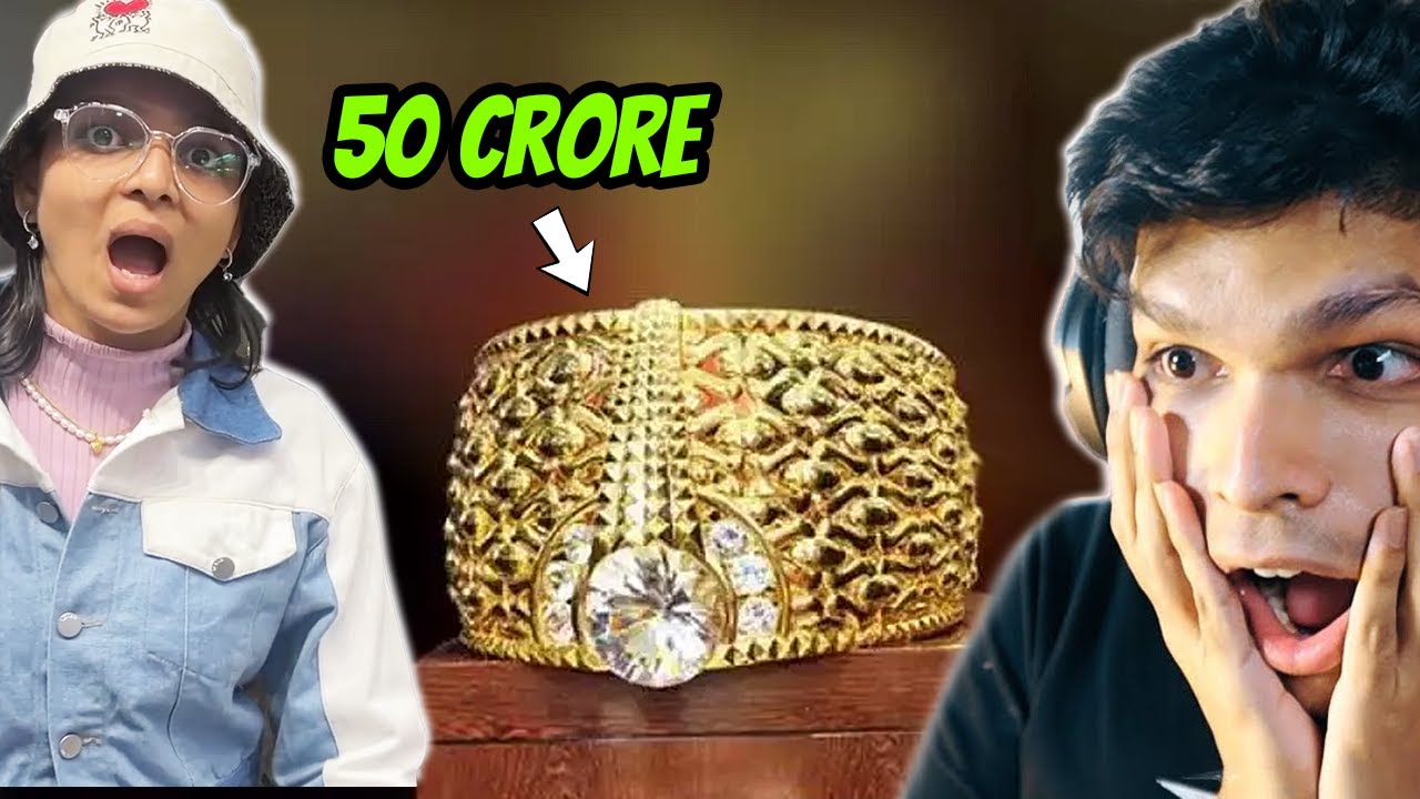 World's Biggest GOLD RING in Dubai! with @Mythpat