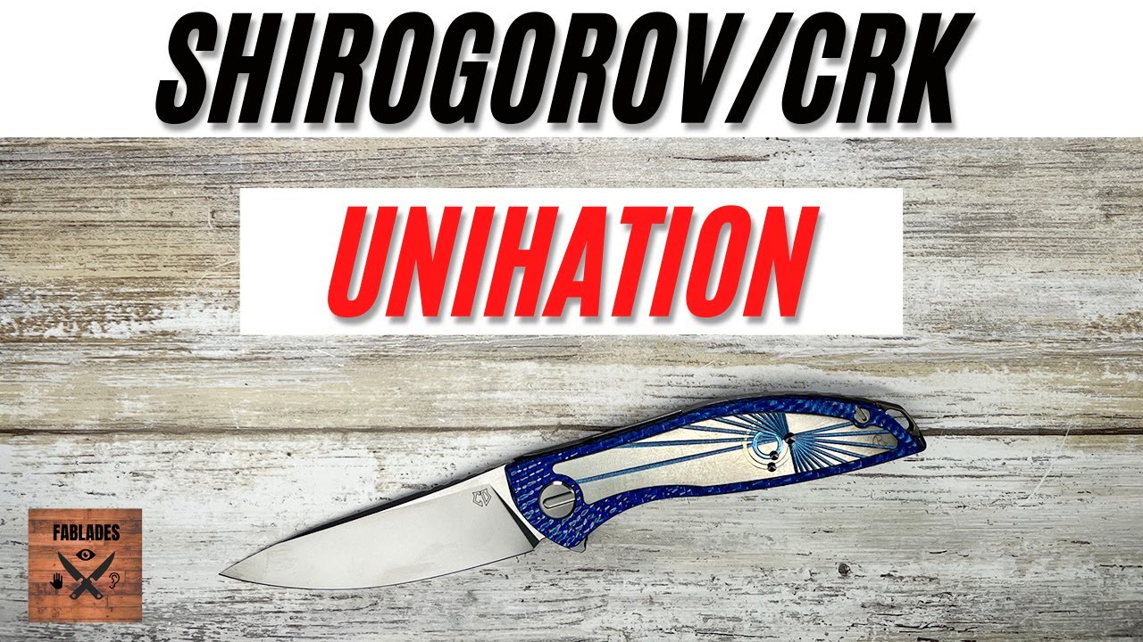 Shirogorov Custom Division Chris Reeve UniHation Pocketknife. Fablades Full Review
