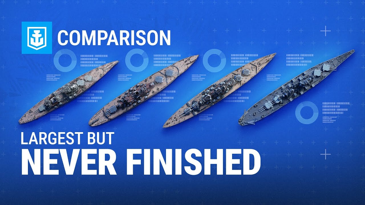 Ship Comparison: Largest, But Never Finished