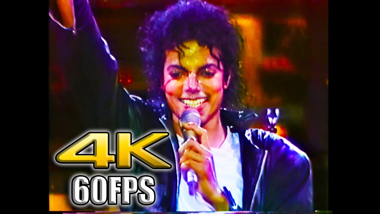 Michael Jackson - BAD Tour, Yokohama FULL (1987) - 4K 60FPS UPSCALE