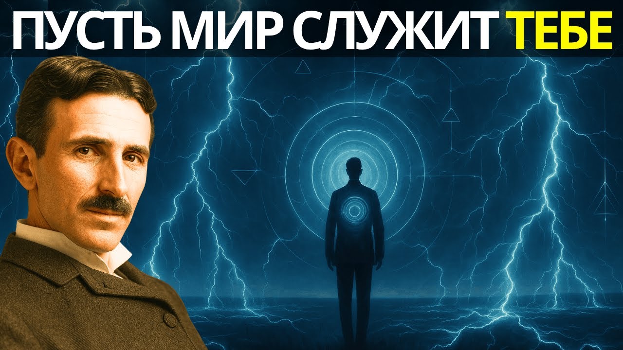 Активируй секретную технику Теслы и позволь миру служить тебе