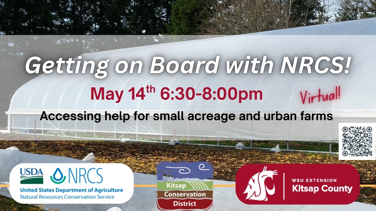 Getting On Board with NRCS - Accessing Help for Small Acreage & Urban Farms