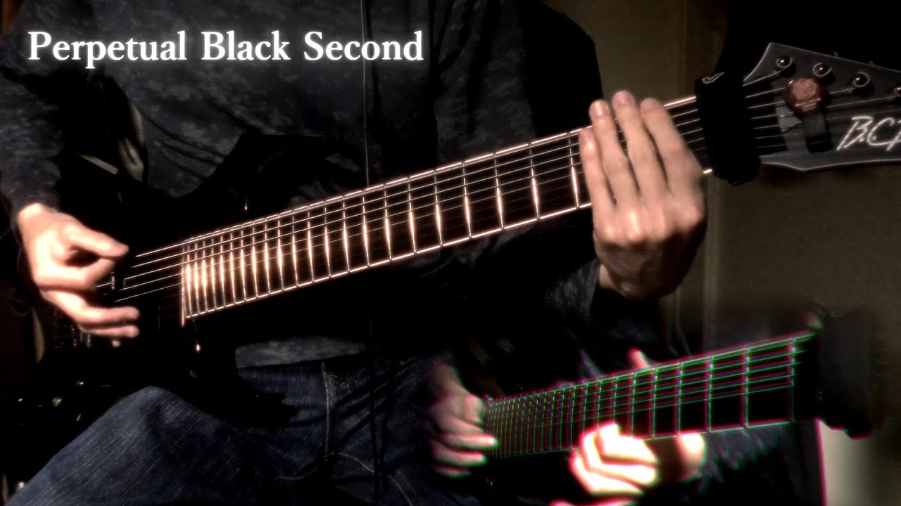 Meshuggah - Perpetual Black Second  Guitar Cover
