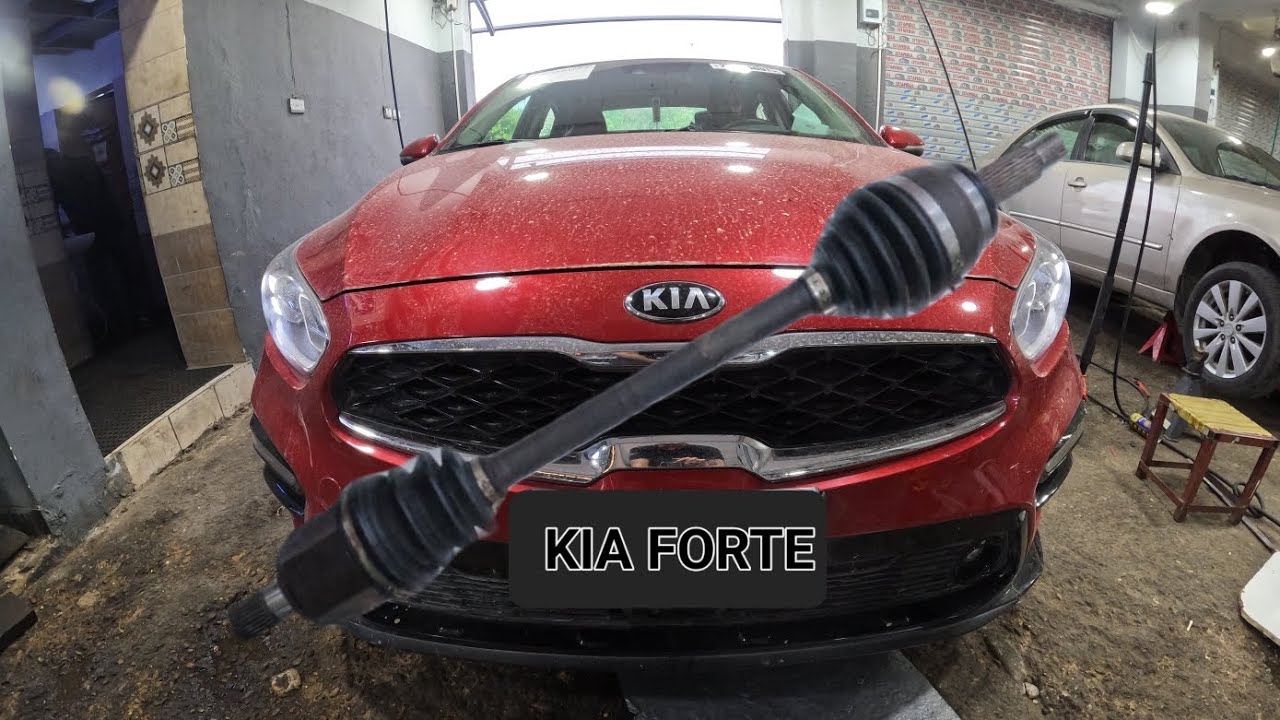 drive shaft / cv axle replacement kia forte #suspensionsystem #kia #forte