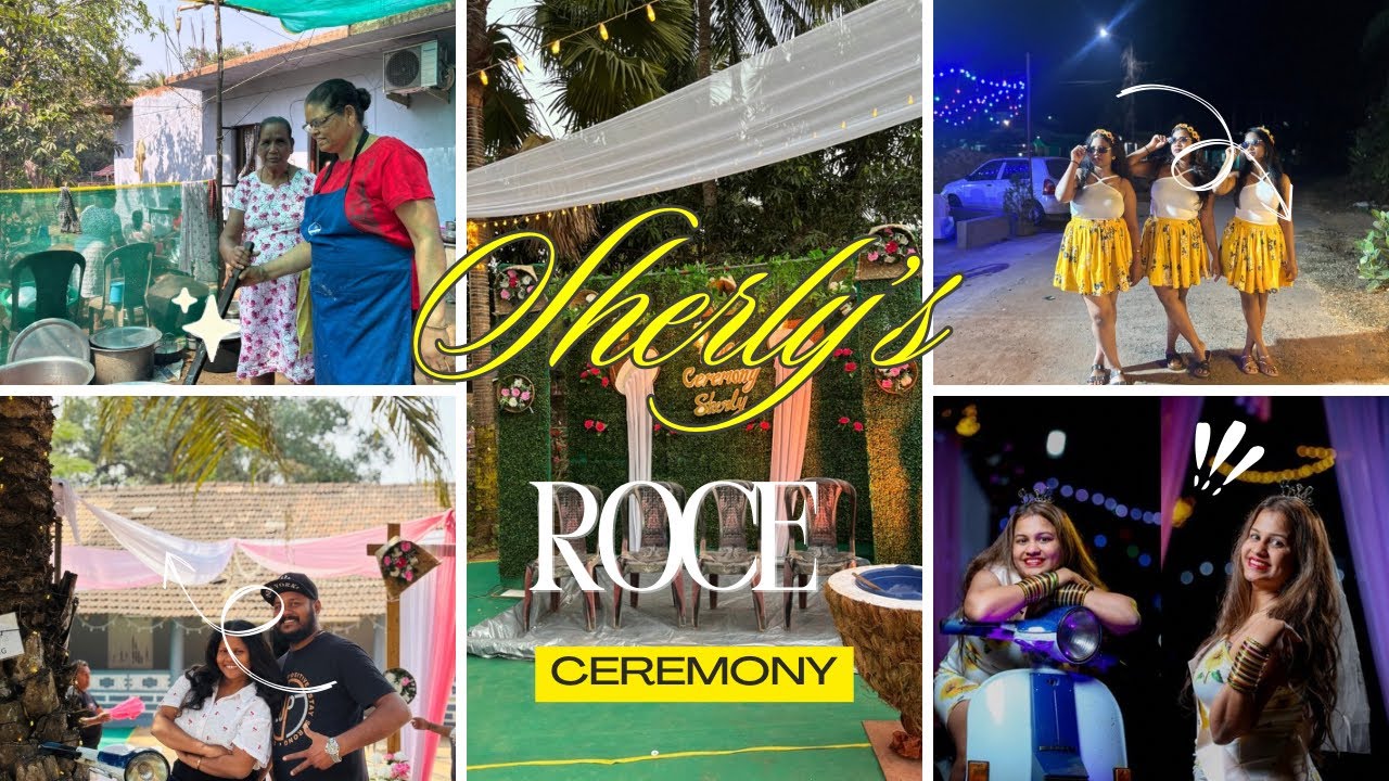 Traditional |Goan Roce Ceremony|Sherly’s #goanwedding #goanvlogs 