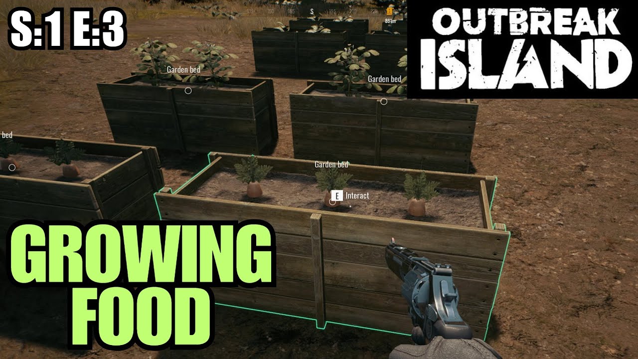 Outbreak Island (Gameplay) S:1 E:3 - Growing Food