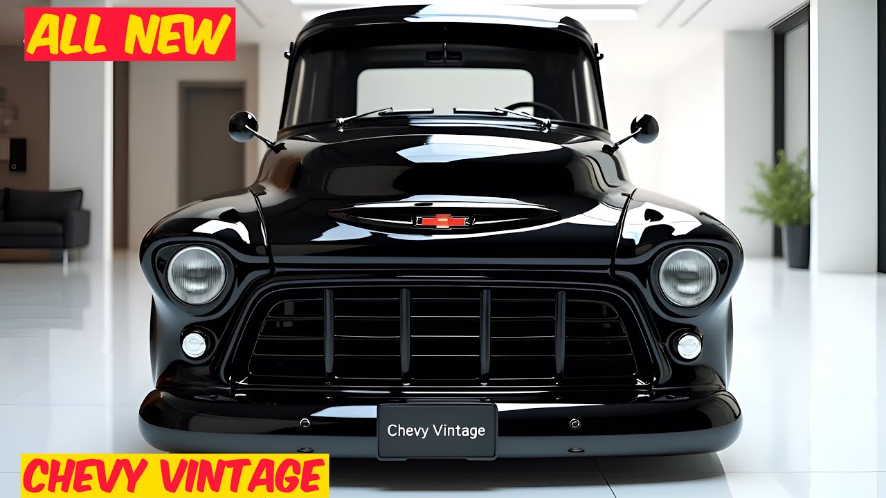 &ldquo;2025 Chevy Vintage Truck: Where Classic Design Meets Modern Power&rdquo;