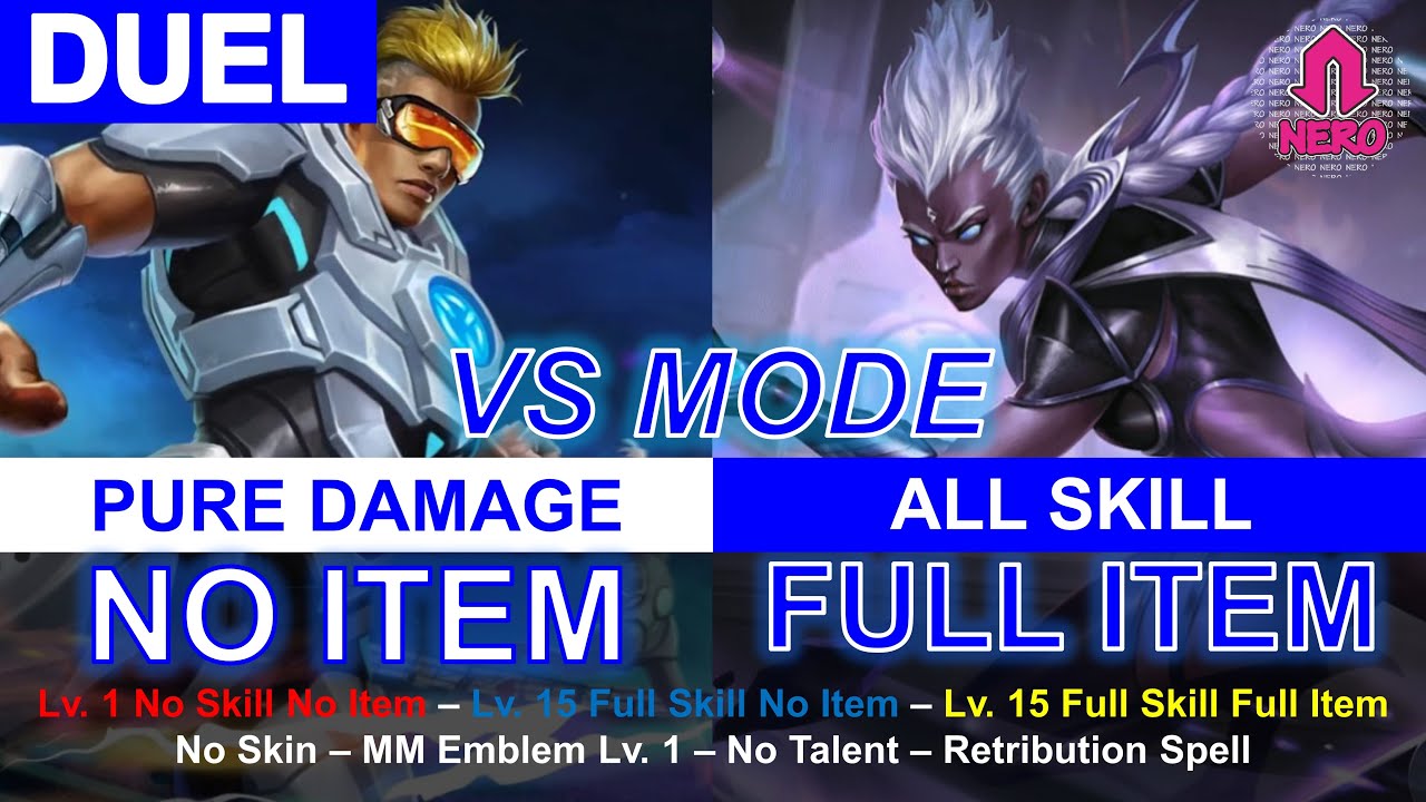 VS Mode - Karrie vs Bruno Mobile Legends (All Mode)