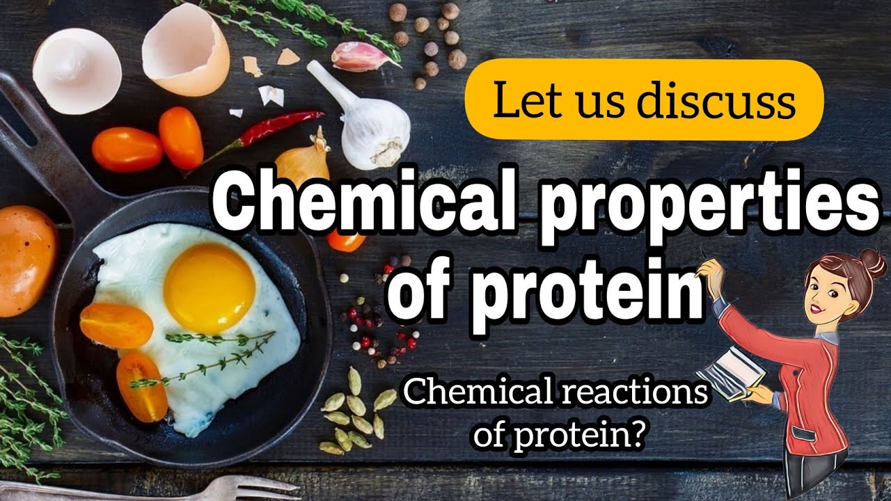 Chemical properties of protein| Food science 🍒
