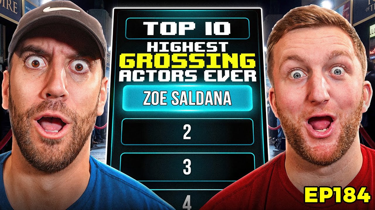 Top 10 Highest Grossing Actors Of All Time!
