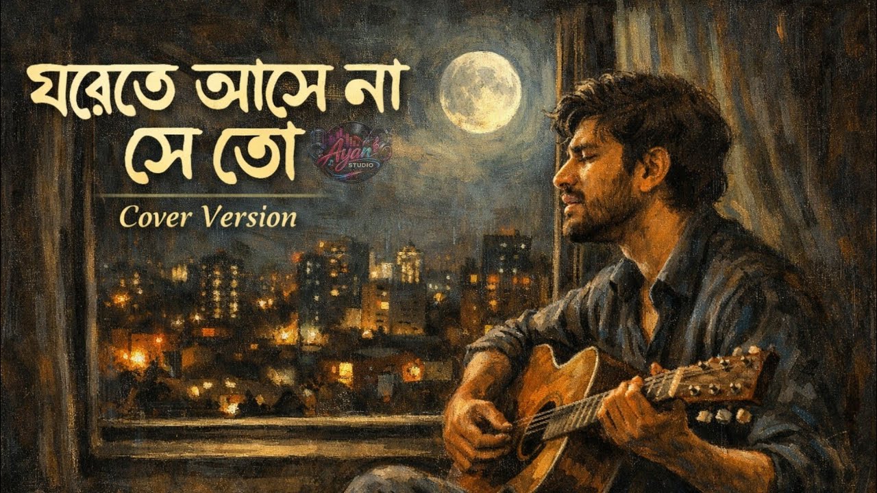 Ghorete Ashena Seto (Cover Version) | ঘরেতে আসে না সে তো | Emotional Bengali Song