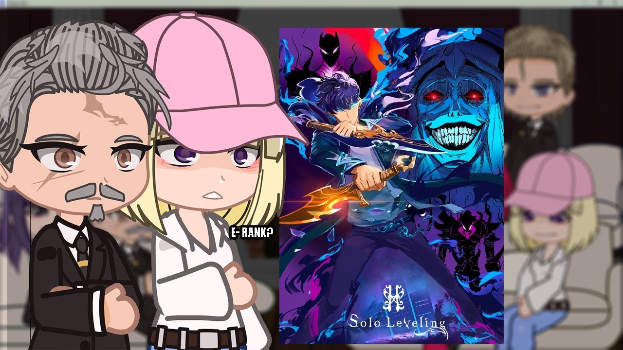 Solo Leveling react to Sung Jin-Woo is becoming shadow monarch / future | solo leveling ||