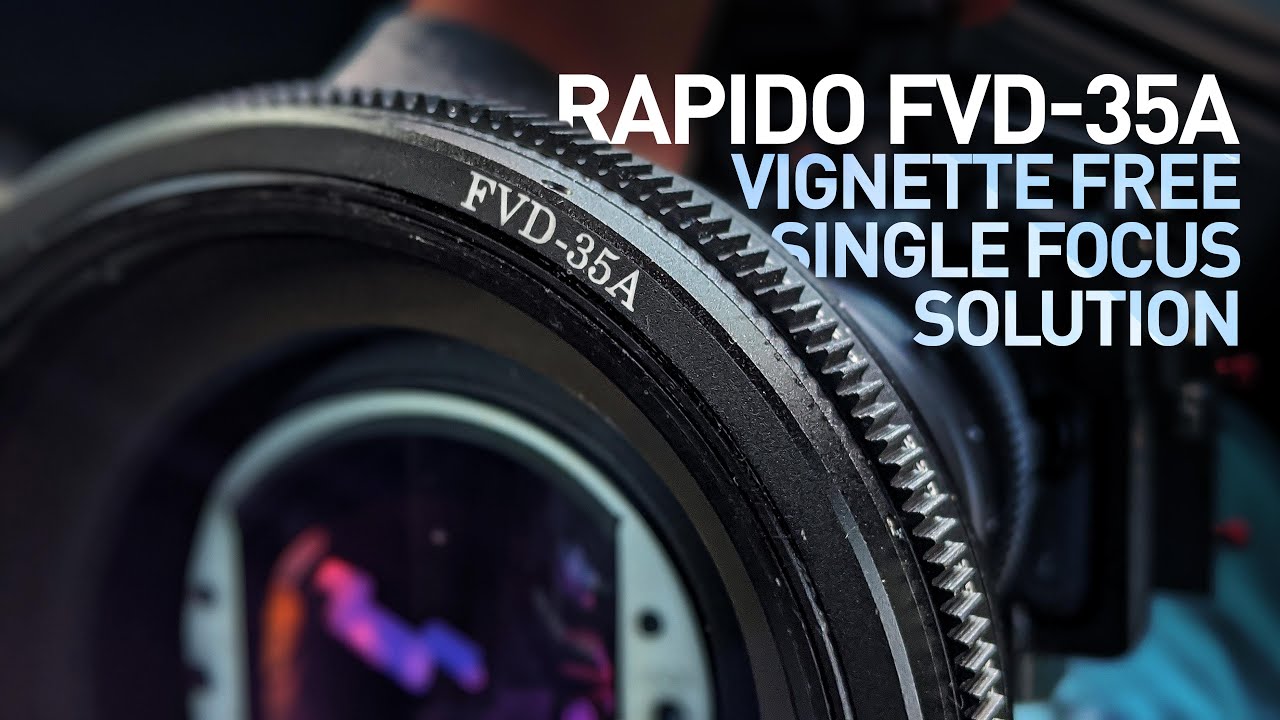 Rapido FVD-35A - Vignette-Free Single Focus Solution for Anamorphic Lenses