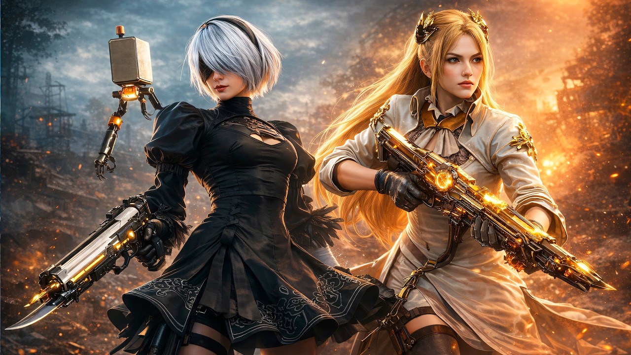 VOLTOU, MAS N&Atilde;O COMPRE AS ROLETAS DE NIER AUTOMATA ANTES DE VER ESSE V&Iacute;DEO! - COD: MOBILE