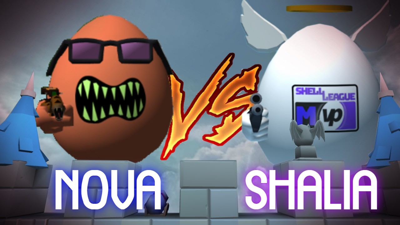 1 на 1 против лучшего игрока Shell Shockers
